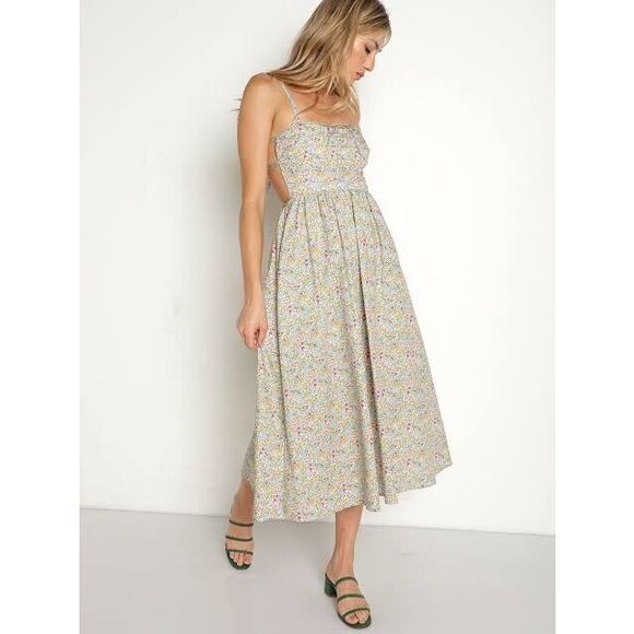 Free People Raleigh Midi Dress x For Love & Lemons - Picture 7 of 10